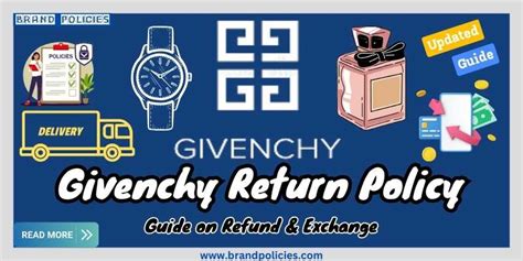 givenchy return and exchange